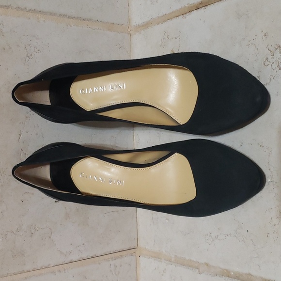 Gianni Bini high Heels with snakeskin heel - Picture 2 of 6